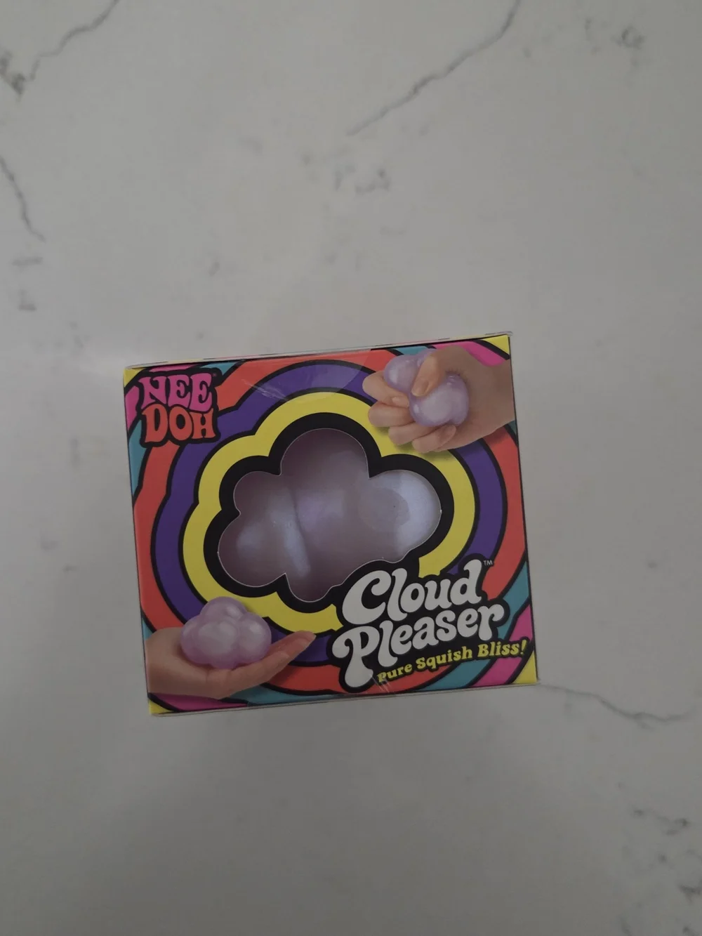 Nee Doh Cloud Pleaser Soft Doh Squish - Iridescent Purple